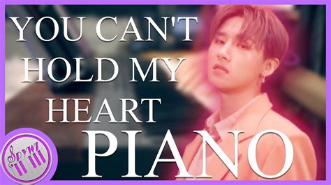 Monsta X You Cant Hold My Heart Piano Karaoke Youtube