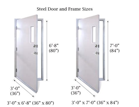 Pre Assembled Steel Door And Flange Frame Commercial Doors