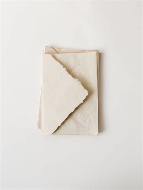 Handmade Deckled Edge Envelopes Envelopes For Wedding Invitations