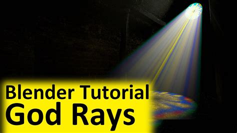 3 Ways To God Rays Blender Tutorial Youtube