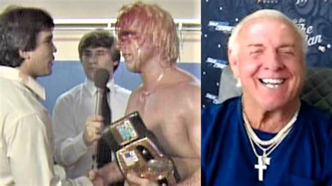 Ric Flair Talks Feuding With Ricky Steamboat Youtube