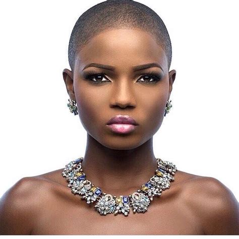 Beautiful Dark Complexion Added By Chunkydiva Natural Hair Short Cuts