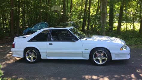 1990 Foxbody Mustang With 2003 Cobra Wheels Youtube