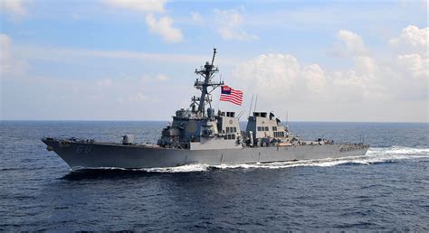 U.S. Navy Destroyer Fires Warning Shots At Iranian ...
