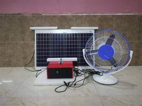 Plasticfibre Solar Fan And Panel At Rs 3500 In Mumbai Id 26246748312