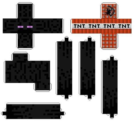 Minecraft Seeds Minecraft Enderman Papercraft Minecraft Printables