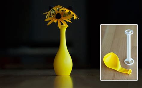 Create A Cute Little Vase With A Balloon Spicytec