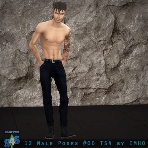 12 Male Poses 06 Ts4 By Imho