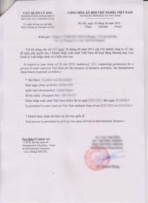 Review recommendation letter samples before writing your own letter. Download Visa Application Form| Vietnam Visa Approval Letter