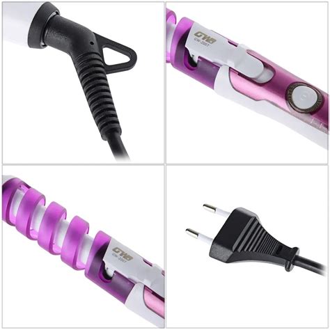cheapest gw electric magic hair styling tool pro spiral curling iron rizador de pelo hair curler