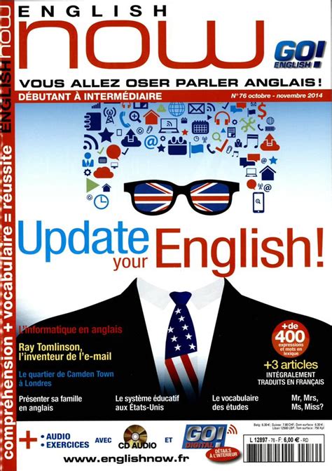 English Now N° 76 Abonnement English Now Abonnement Magazine Par