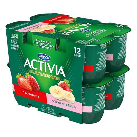 Activia Strawberry Banana Yogurt Nutrition Facts Besto Blog