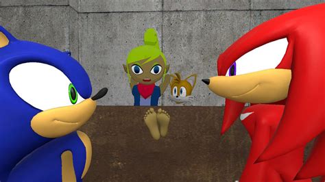 Tetra Tickled By Sonic Knuckles And Tails 1 Reque By Hectorlongshot On
