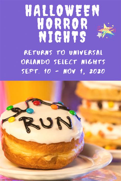 Halloween Horror Nights 2020 Returns To Universal Sept 10 Nov 1