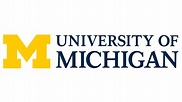 University of Michigan horizontal logo transparent PNG - StickPNG