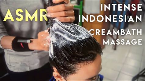 Asmr Intense Indonesian Creambath Massage Youtube