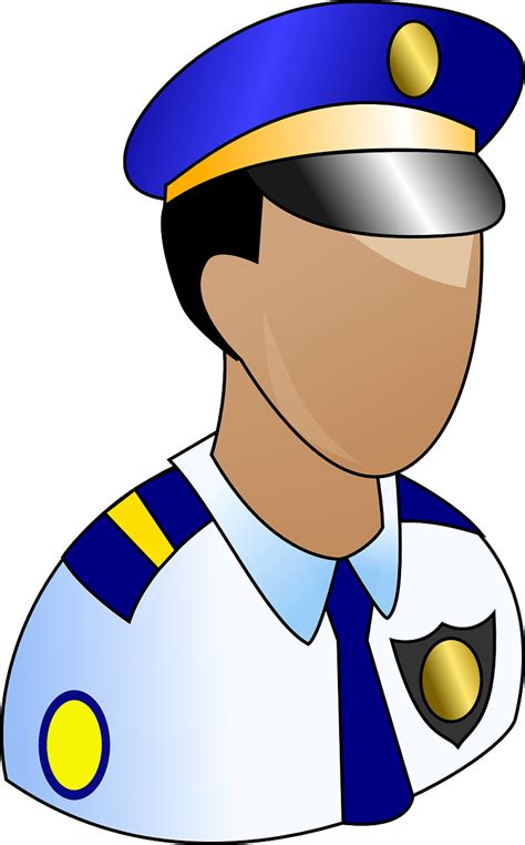 Policía Oficial De Gráficos Vectoriales Gratis En Pixabay Pixabay