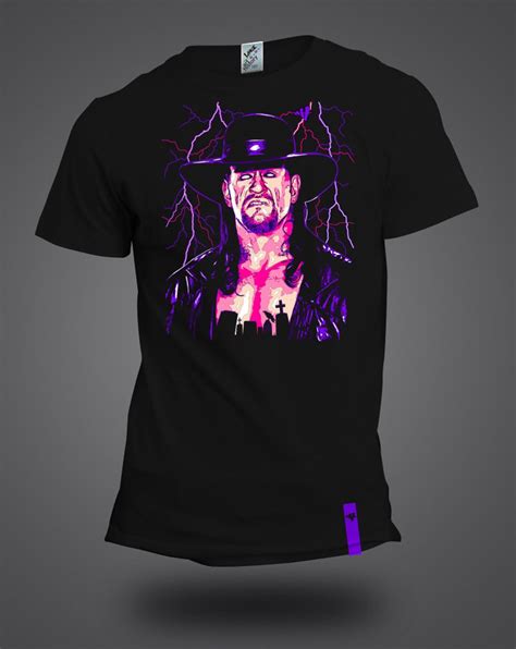 Wwe Undertaker Shirt Undertaker Wrestling Design Tee Shirt Etsy