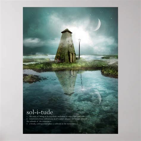 Solitude Poster Zazzle