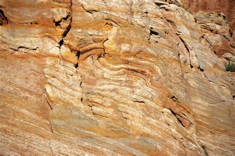Soft Sediment Deformation In Quartzose Sandstone Navajo Sandstone