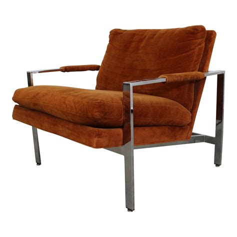 Milo baughman invented the sectional. Milo Baughman Lounge Chair by Thayer Coggin/ Chrome Flat ...