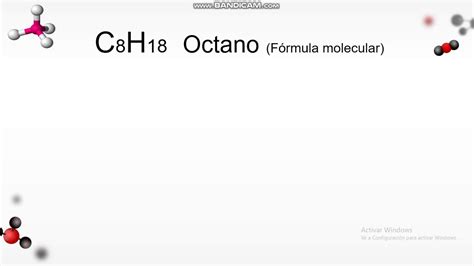 Alcanos Fórmula molecular y estructural YouTube