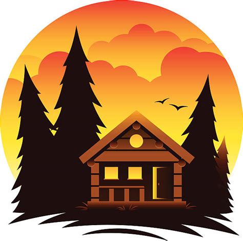 Best Log Cabin Illustrations Royalty Free Vector Graphics And Clip Art