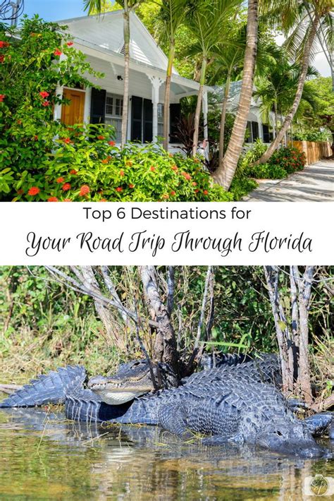 Top 6 Destinations For Your Road Trip Through Florida Destin Ft