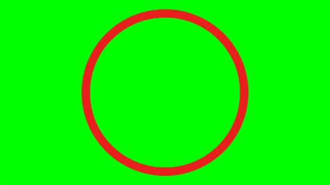 Blinking Red Circle Greenscreen But With Vine Boom Sound Effect Youtube