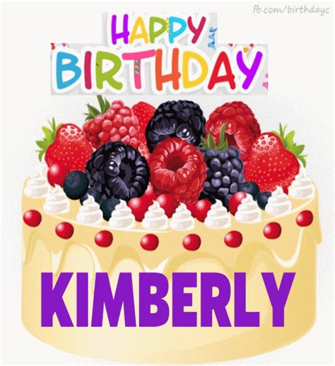 Happy Birthday KIMBERLY Images Birthday Greeting Birthday Kim