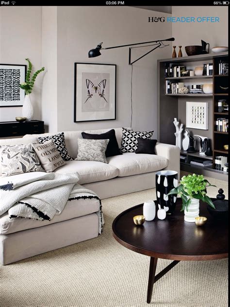 Creams And Blacks Colour Palette Living Room Designs Home Living