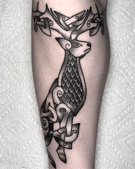 Celtic Stag Tattoo Tattoo Ideas And Inspiration Stag Tattoo