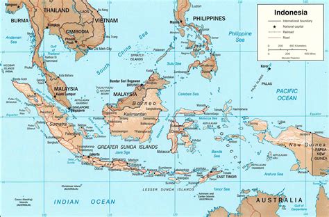 Indonesia Island Map Indonesia • Mappery
