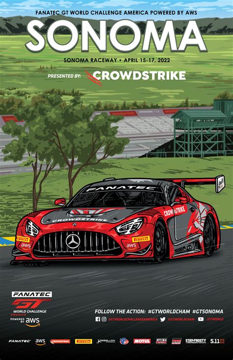 CrowdStrike Announces Presenting Sponsorship of Sonoma Race | GT