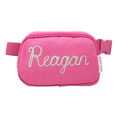 Personalized Fanny Pack Hot Pink Daily Disco