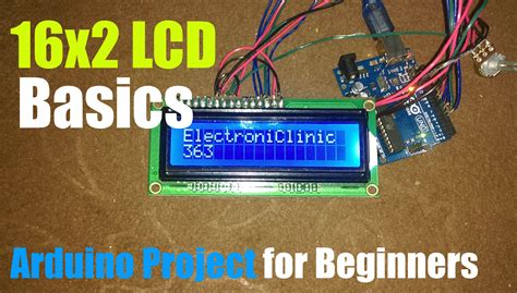 16x2 Lcd Arduino Introduction Pinout Datasheetand Proteus Simulation