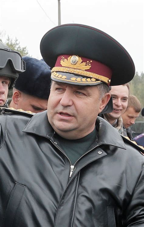 Poroshenko Nominates Stepan Poltorak As New Ukraine Defence Minister