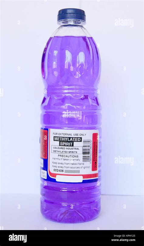 Methylated Spirits Bottle South Africa Stock Photo Alamy