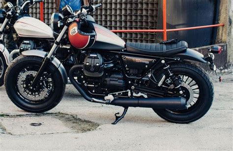 Moto Guzzi V9 Bobber Motorcycle