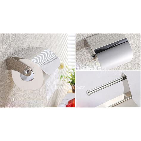 It has brushed and polished brass finish which is dirt proof and easy to clean. Simple Stainless Steel Modern Toilet Paper Holder Silver