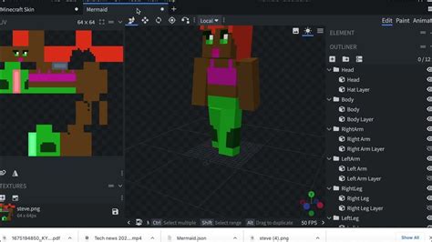 How To Go From Designing A Minecraft Skin To Animation In Blockbench