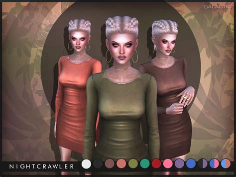 Nightcrawler Galactic Dress The Sims 4 Catalog