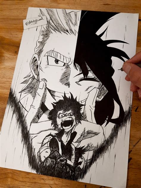 One For All Original Artist Kohei Horikoshi Bokunoheroacademia