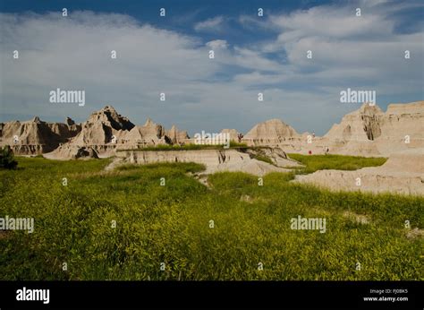 Landscape Of Buttes Stock Photo Alamy