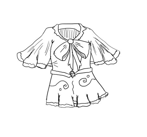 Blouse Drawing At Getdrawings Free Download