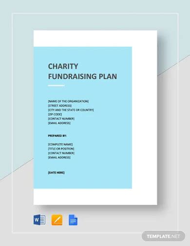 Nonprofit Fundraising Plan 13 Examples Format Pdf