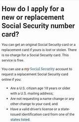 I Lost My Social Security Card What Do I Do Pictures