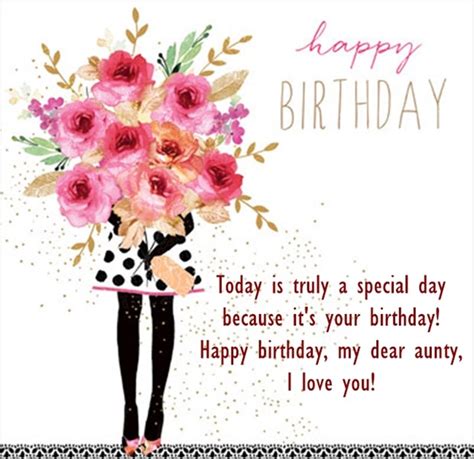 26 Lovely Aunty Birthday Wishes For Dear Aunt Wish Me On