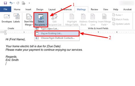 How To Perform A Mail Merge In Outlook W Screenshots