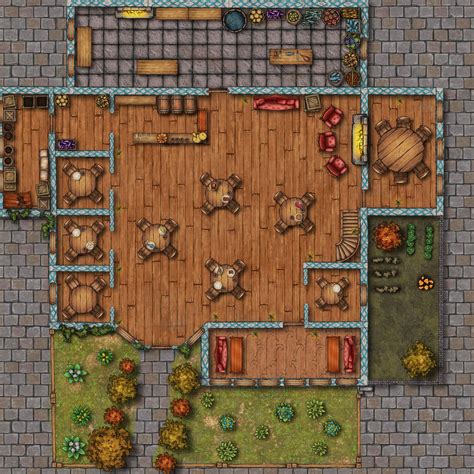 The Elfsong Tavern Battlemaps Dnd World Map Dungeon M